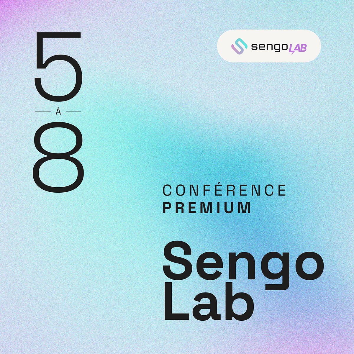 Sengo Lab premium 5@8 conference — 2nd edition